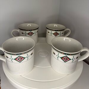 Vintage Studio Nova Adirondack Mugs Set of 4